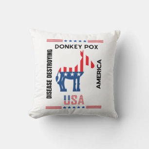 Der Donkey pox die Krankheit, die Amerika lieblich Kissen