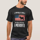 Der Donkey pox die Krankheit zerstört Amerika Baid T-Shirt (Vorderseite)