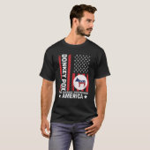 Der Donkey pox die Krankheit zerstört Amerika lust T-Shirt (Vorne ganz)