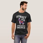 Der Donkey pox die Krankheit zerstört den amerikan T-Shirt (Vorne ganz)