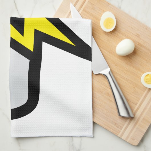 Der Donner des Thors Küchentuch (Viertel Falte)