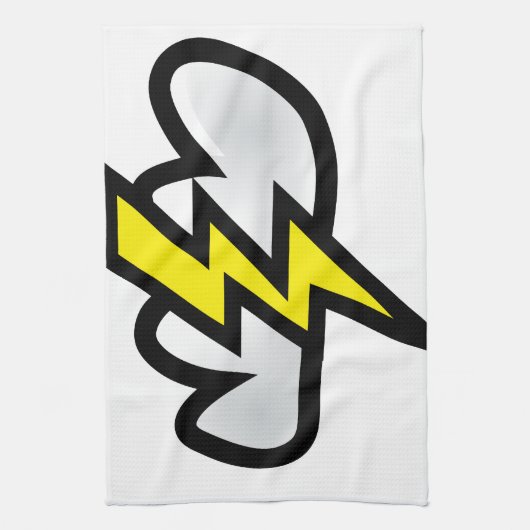 Der Donner des Thors Küchentuch (Vertikal)