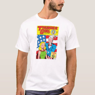 Der Donner-Mädchen-T-Shirt der Männer T-Shirt