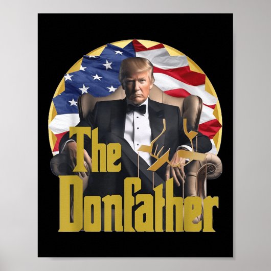Der Donvater, der lustige Trump 2024, das Comeback Poster (Vorne)