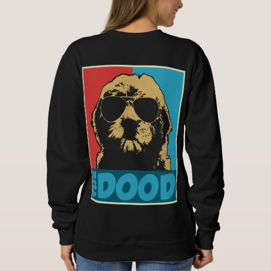 der Dood Aufdruck Sweatshirt (Rückseite)