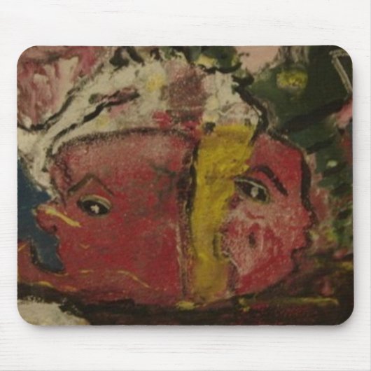 Der doppelte Buddha Mousepad (Vorne)