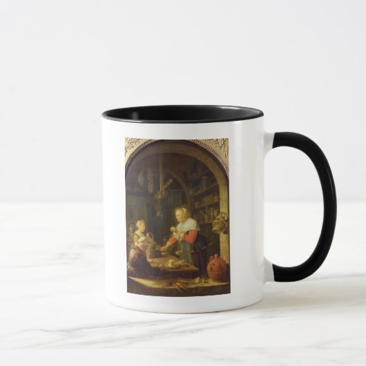 Der Dorf-Lebensmittelhändler, 1647 Tasse (Rechts)