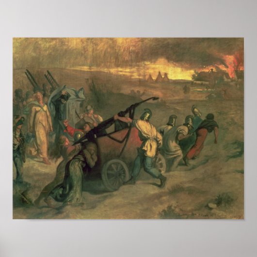 Der Dorffeuer von 1857 Poster (Vorne)