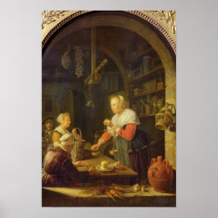 Der Dorfgroßhändler von 1647 Poster