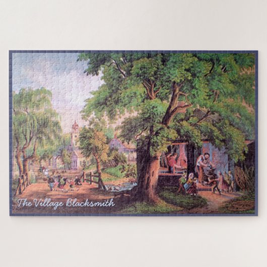 Der Dorfschmied großes Puzzle (Horizontal)