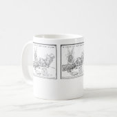 Der Dormouse fällt schlafende Tasse (Vorderseite Links)