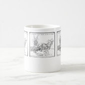 Der Dormouse fällt schlafende Tasse (Mittel)