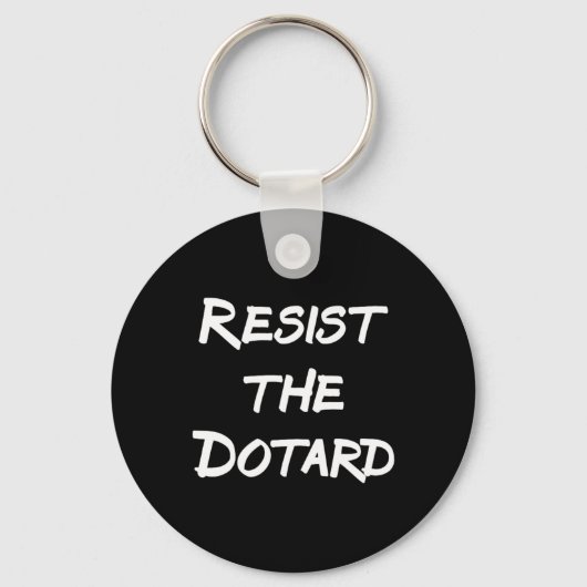 Der Dotard Schlüsselanhänger (Vorderseite)