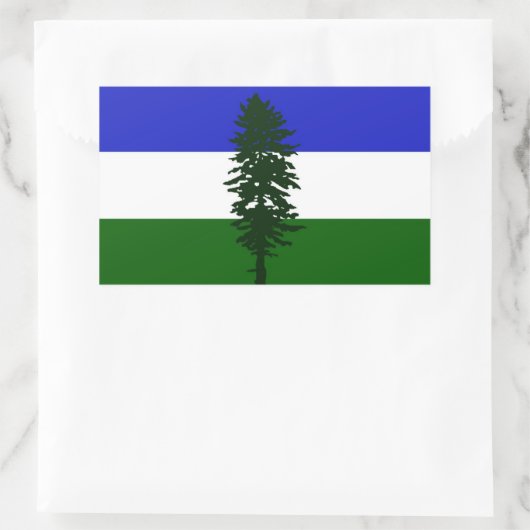 Der Doug-Aufkleber Rechteckiger Aufkleber (Tasche)