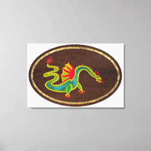 Der Drache 2009 Leinwanddruck