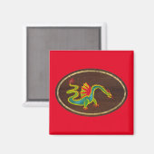 Der Drache 2009 Magnet (Vorderseite/Rückseite)