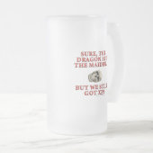 Der Drache aß das Mädchen Mattglas Bierglas (VorderseiteRechts)