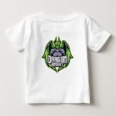 Der Drache Baby T-shirt (Rückseite)