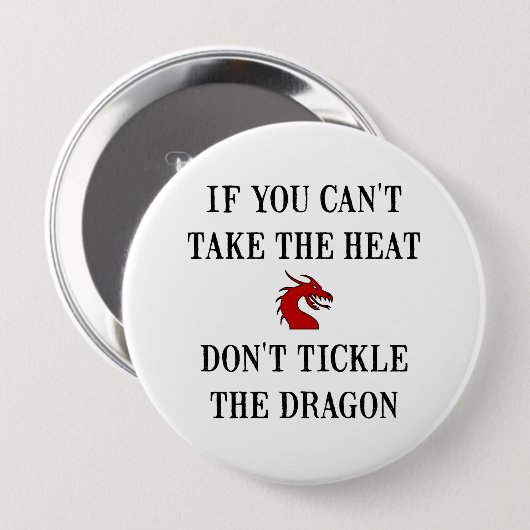 Der Drache Button (Vorne & Hinten)