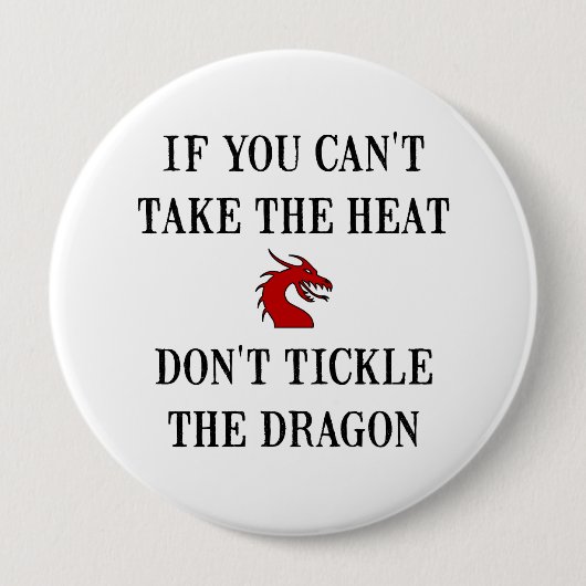 Der Drache Button (Vorderseite)
