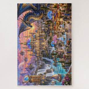 Der Drache, der die magische Stadt bewacht – Fanta Puzzle
