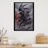 Der Drache der Verzweiflung Poster (Küche)