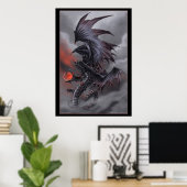 Der Drache der Verzweiflung Poster (Heimbüro)