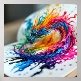 Der Drache erhebt sich  Poster
