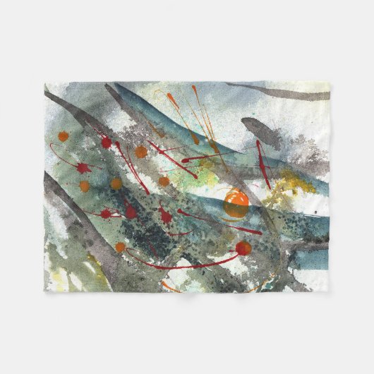 Der Drache Fleecedecke (Vorderseite (Horizontal))