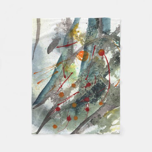 Der Drache Fleecedecke (Vorderseite)