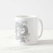 Der Drache Kaffeetasse (VorderseiteRechts)