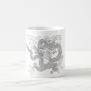 Der Drache Kaffeetasse