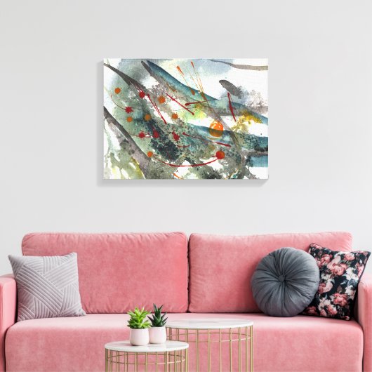 Der Drache Leinwanddruck (Insitu (Wohnzimmer))