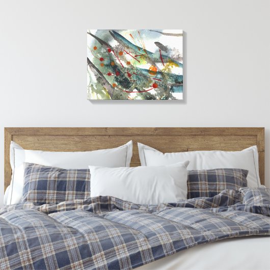 Der Drache Leinwanddruck (Insitu (Schlafzimmer))