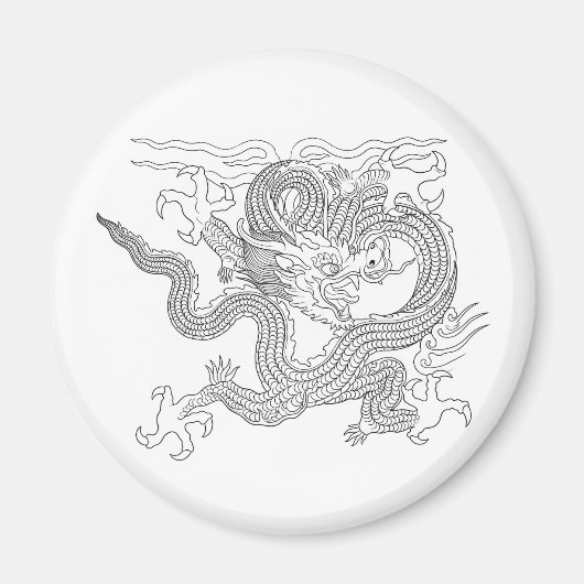 Der Drache Magnet (Vorne)