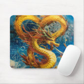 Der Drache Mousepad (Mit Mouse)