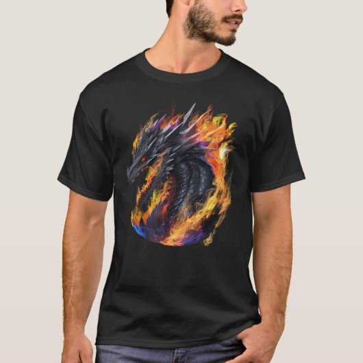 Der Drache T-Shirt (Vorderseite)