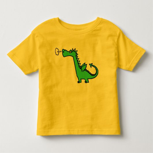 Der Drache-T-Shirt der Kinder Kleinkind T-shirt (Vorderseite)