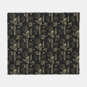 Der Drache und das Wolf Daenerys & Jon-Muster Fleecedecke (Vorderseite (Horizontal))