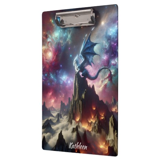 Der Drache und die Sterne Klemmbrett (Links)