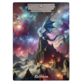 Der Drache und die Sterne Klemmbrett (Vorderseite)