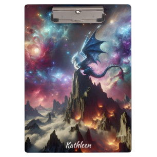 Der Drache und die Sterne Klemmbrett