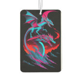 Der Drachen-Surf-Reiter Autolufterfrischer (Rückseite)