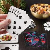 Der Drachen-Surf-Reiter Spielkarten (In Situ)