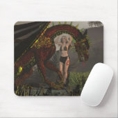 Der Drachenhalter Mousepad (Mit Mouse)
