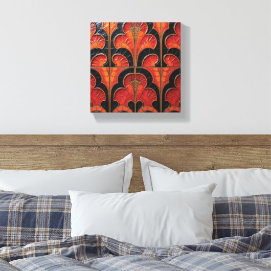 Der Drachenherd Leinwanddruck (Insitu (Schlafzimmer))