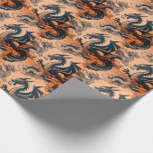 Der Drachenkrieg Orange Skies Geschenkpapier (Ecke)