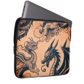 Der Drachenkrieg Orange Skies Laptopschutzhülle (Vorne Rechts)