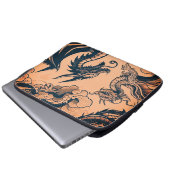 Der Drachenkrieg Orange Skies Laptopschutzhülle (Vorne Knopf)