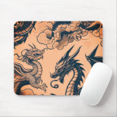 Der Drachenkrieg Orange Skies Mousepad (Mit Mouse)